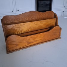 Scrivania porta lettere rovere