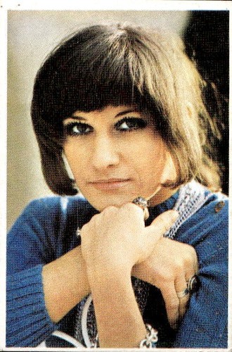 Figurina cantanti edis 1969 - figurina,