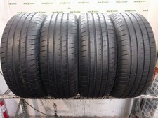 4 PNEUMATICI USATI 235 55 R18 100V GOODYEAR EAGLE F1 ASYMMETRIC 5 ESTIVE DOT 23