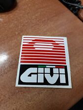 Adesivo sticker vintage anni 90 casco moto auto GIVI bauletto baule borse