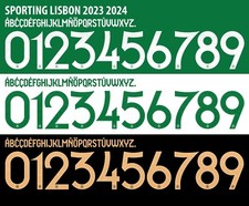 Set nome e numero per Sporting