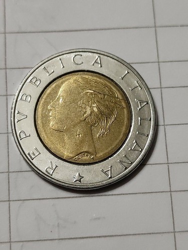 Moneta 500 lire - , luca