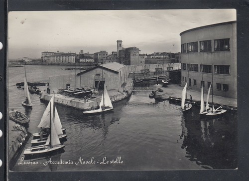Cartolina livorno accademia - livorno,