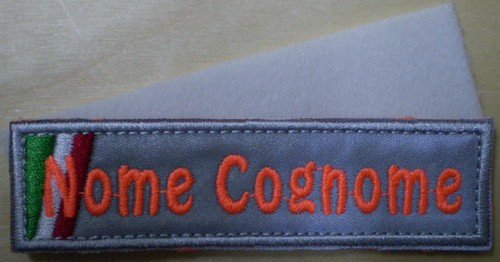 Patch toppa personalizzabile - patch,