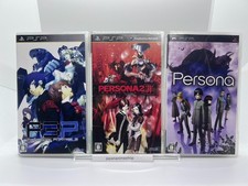 PSP PlayStation Portable Persona 1, 2 sin, 3 set