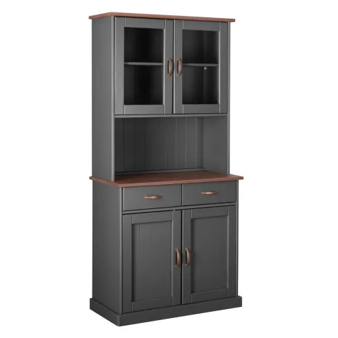 Credenza grigia alta - credenza, mobile