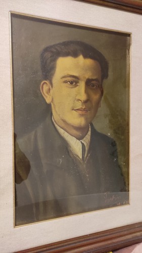 Quadro dipinto pretin - pretin, anni