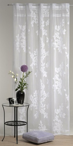 Bianco voilegardine maylin bar - bianco,