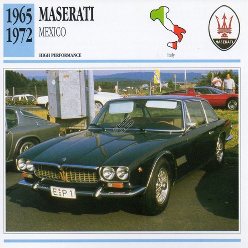 1965 1972 maserati mexico - maserati,
