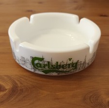 Birra Carlsberg Posacenere vintage ashtray cendrier Breweriana Tobacciana pub