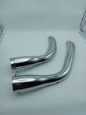 Coppia Protezioni Scarico Cromate KAWASAKI VN 900 Vulcano Classic 06-19