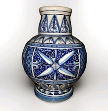 SPLENDIDO VASO IN MAIOLICA