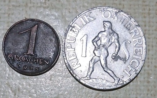 Austria cent 1925 - 1,