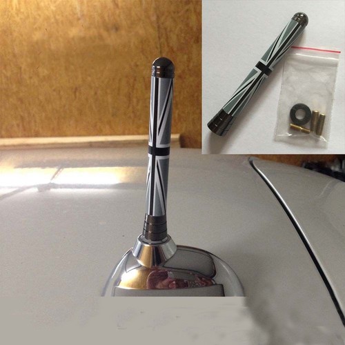 Antenna union jack black - antenna,