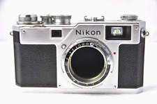 [MINT] NIKON S4 NIPPON KOGAKU TOKYO RANGEFINDER VERY RARE S 4 PERFECT SILVER TOP
