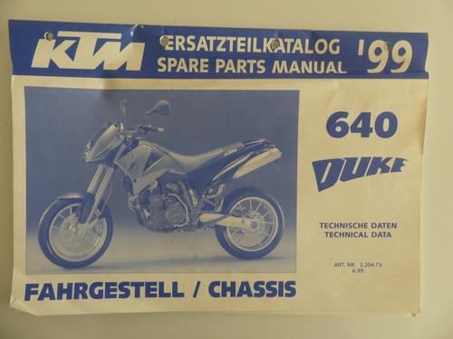 Ktm 640 duke catalogo - 640,