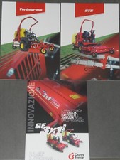GIANNI FERRARI Turbograss, GTS, Gf3x1 depliant tosaerba in italiano (IT 222)