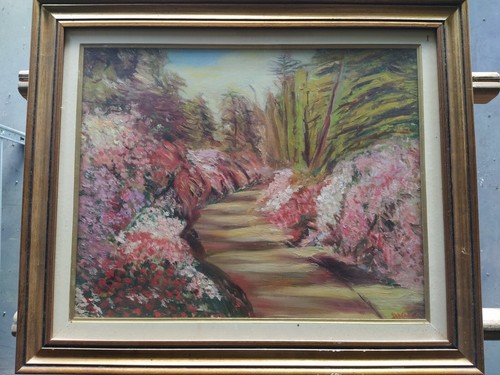 Quadro olio tela - su, firmato