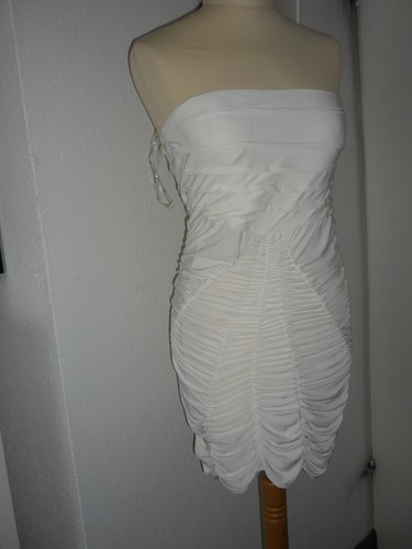 Abito sexy party - crema, tg