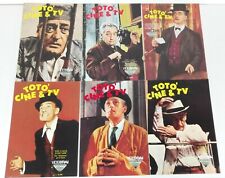 LOTTO 6 LOCANDINE PUBBLICITARIE - FILM DI TOTO - ANNI 80 - RARE - 