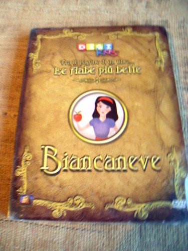 Biancaneve dvd libretto - biancaneve, +