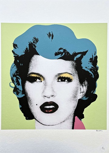 Banksy kate moss edizione - -,
