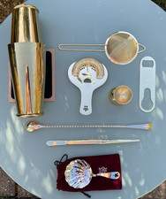 Set da cocktail oro di grado