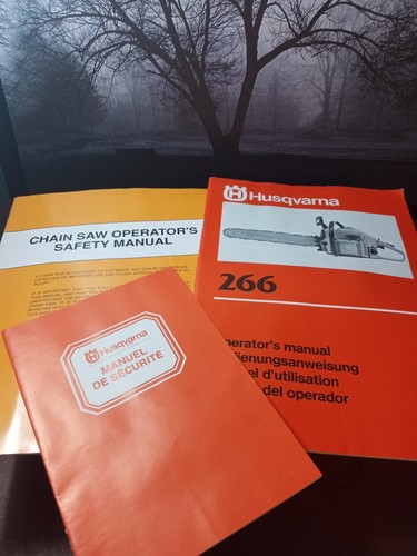 Husqvarna 266xp chainsaw 1980s - 266xp,