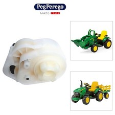 PEG PEREGO MOTORIDUTTORE  con motorino 12V TRATTORE JOHN DEERE -nuovo-Italia