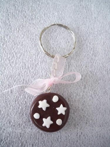 Portachiavi fimo fatto a - fimo,