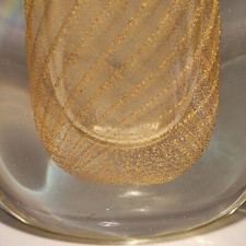 Raro vaso in vetro di Murano