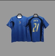 Replica Maglietta Nazionale Italiana del mondiale 2006 di pirlo N21