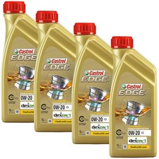 4x Olio Motore Castrol Edge