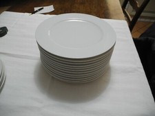 12 PIATTI PIANI Porcellane