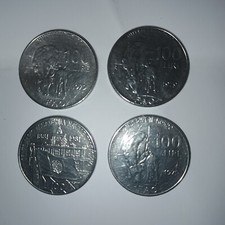 mz 06 -4 Monete 100 Lire