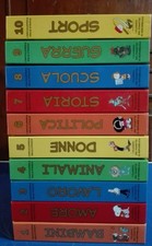 L'ENCICLOPEDIA DELLE STRISCE 10 volumi COMPLETA Peanuts Mafalda Sturmtruppen