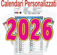  100 Calendari olandesi  personalizzati con la tua grafica A COLORI