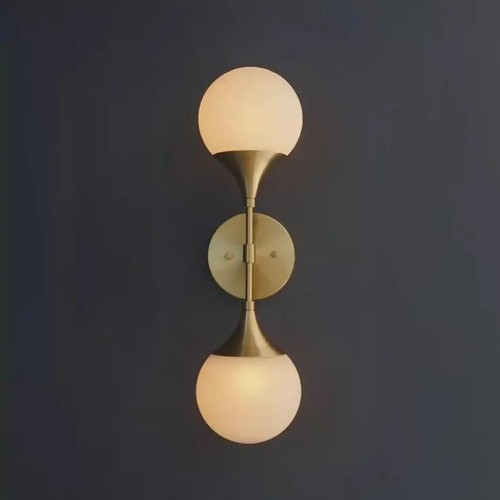 Applique parete globo in - a,