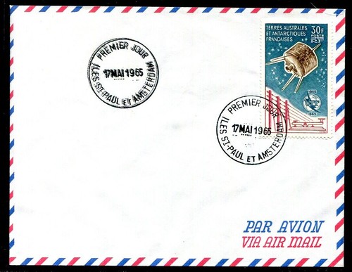 Taaf 1965 fdc copertina - 32,