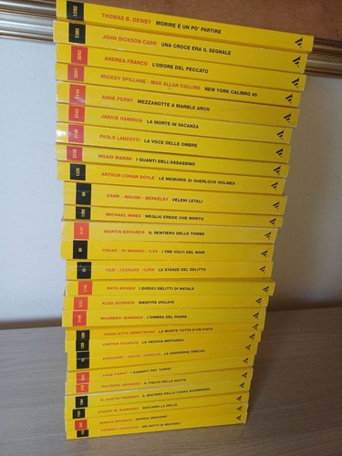 Gialli mondadori libri - 26,