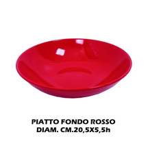 PIATTO CERAMICA FONDO CM.21