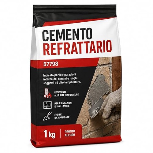 Cemento refrattario per - cemento, kg
