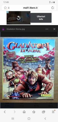 Album figurine gladiatori - album,