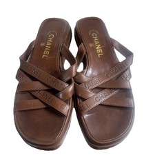 Chanel Low Sandals Platform
