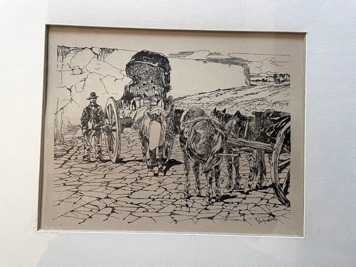 Giovanni fattori litografia - giovanni, fattori,