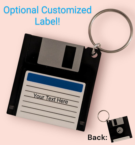 Mini portachiavi floppy disk