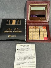 Calcolatrice solare tascabile