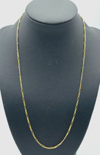 Collana oro 333 8 K Figaro