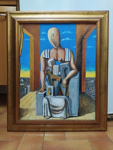 Quadro dipinto mano olio - quadro,