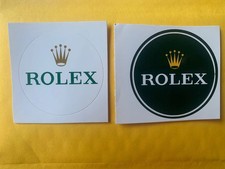 Adesivi Rolex verde e bianco 5
